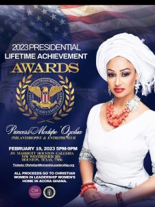 Princess Modupe Ozolua Gets US President’s Lifetime Award  