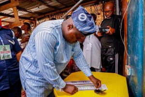 Election: Speaker Obasa Votes, Says APC Will Win Lagos