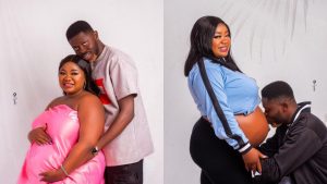Nollywood Actor, Damilola Ojo welcomes a bouncing baby girl (photos)