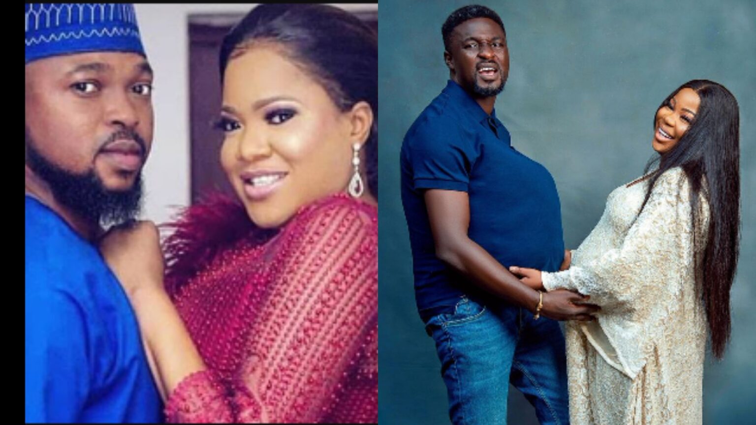 Fan Drags Toyin Abraham, Hubby Over Adeniyi Johnson