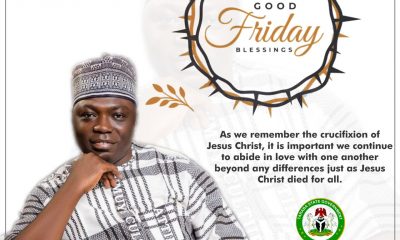 Taraba Governor-Elect, Agbu Kefas Felicitates With Christians On Good Friday