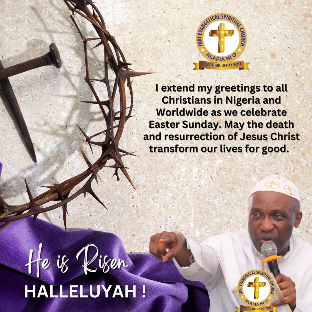 Primate Ayodele Calls For Religious Tolerance Among Nigerians On Easter Sunday