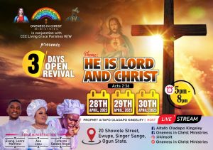 How Pro. Kingsley Predicted UK’s Placement of Nigeroia on Red List, Announces 3 Days Monthly Crusade