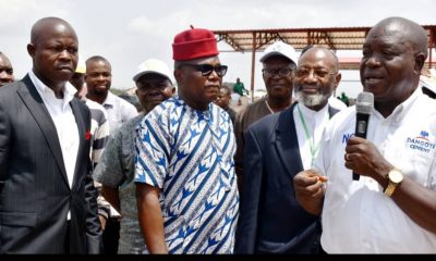 Dangote demonstrates use of Cement variants at Enugu Fair