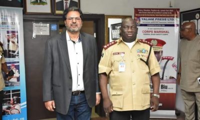 FRSC Commends Dangote Industries for Adopting, and Implementing Road Safety Standards