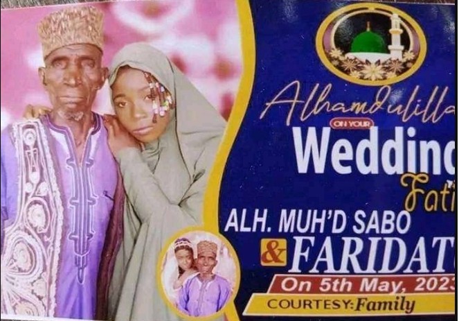 95 Year-Old Man Marries Teenager In Abuja