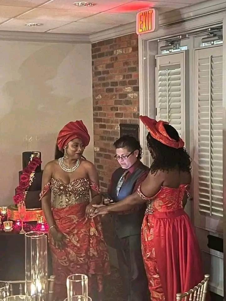 Nigerian Lesbian Couple Wed