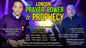 London North Was Agog As Apostle Kevin Moses, Bishop Isaac Idahosa Stages 3 Days Pawer-packed Programs "Prayer, Power And Prophecy"