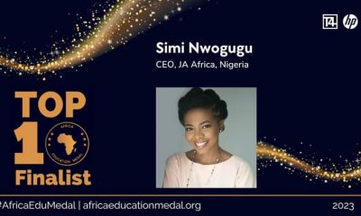 Simi Nwogugu Cruises Into Africa Education Medal 2023 Top 10 Finalist 