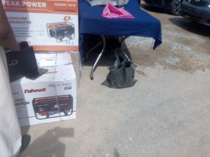 2 decomposing human hands, other Items paraded by Lagos State command