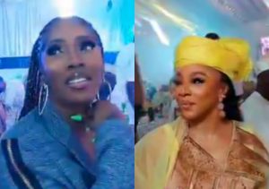 The Truth Aout Tiwa Savage, Toke Makinwa's Encounter At Lagos Party