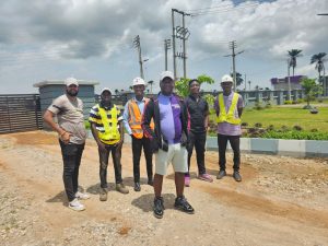 Two Nigerians in Diaspora mobilise Pelican Valley to full construction on Pelican Brief Estate,Kobape