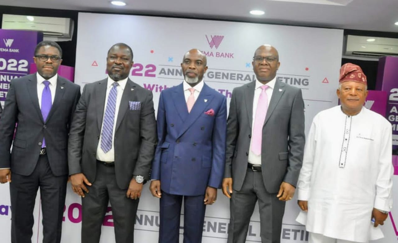 Shareholders Commend Wema Bank Management on Good Corporate Performance