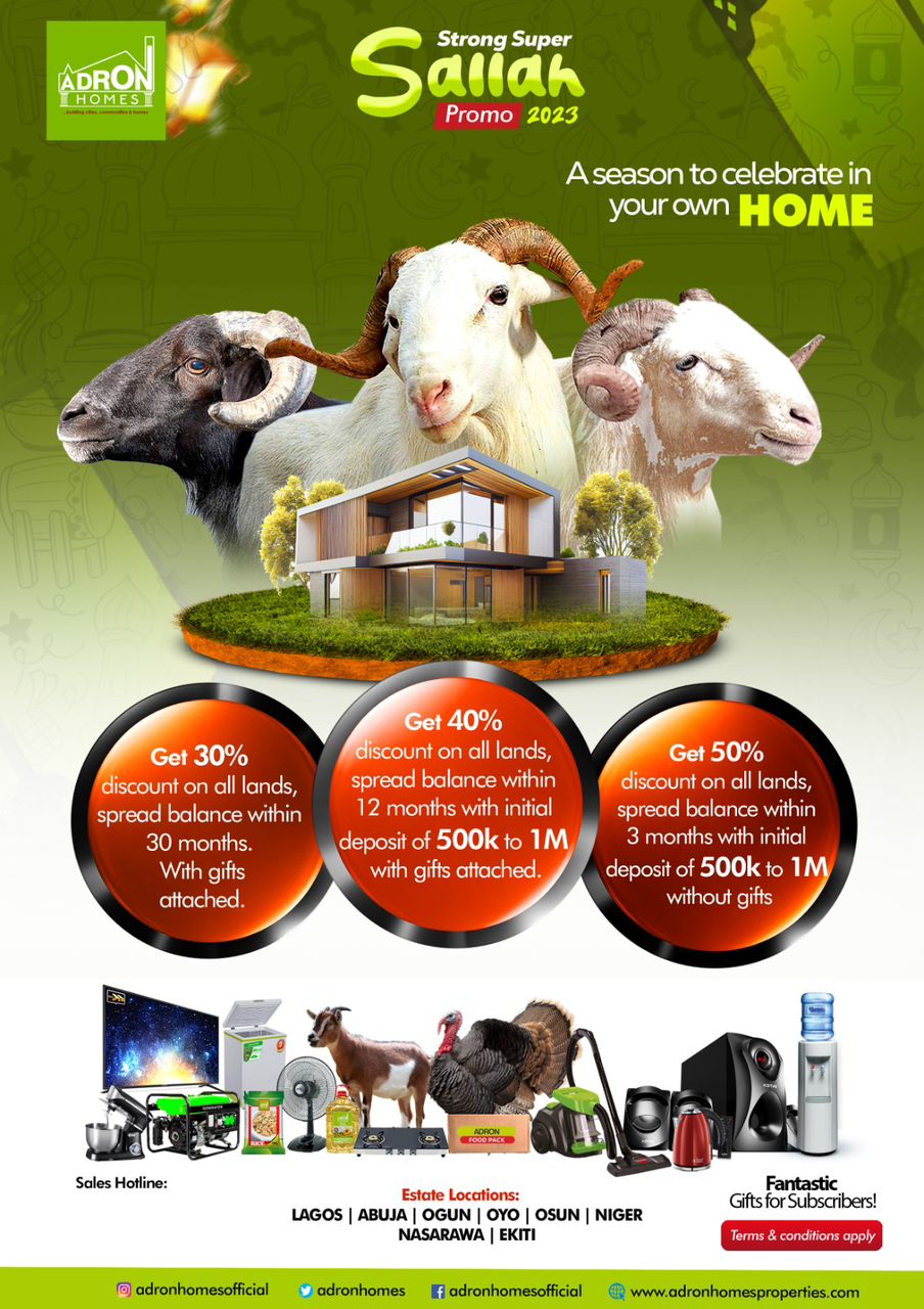 Why Adron Homes Ileya Promo Is The Sure Bet Of  becoming A Landlord 