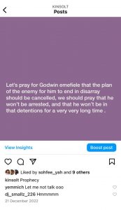 Prophecy Confirmation: How Pro. Kingsley Aitafo Accurately Predicted Emefiele’s Sack, Arrest Last Year