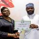 Eniola Badmus, Seyi Tinubu And Certificate Of Appreciation 