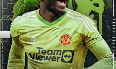 JUST IN: Man United Sign £45m deal with Inter for Andre Onana