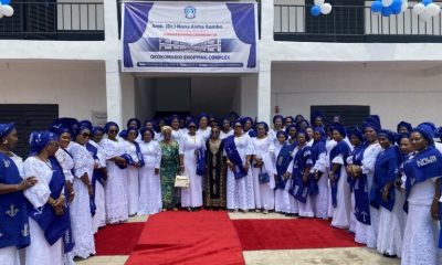 Wife of ex-naval chief opens Multi-Million Naira shopping complex 