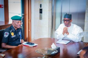INTERNAL SECURITY: Ag. IGP EGBETOKUN MEETS NSA, PROMISES IMPROVED SYNERGY AMONGST SECURITY INSTITUTIONS