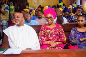 Governor Abiodun commends wife, Bamidele for filling gap