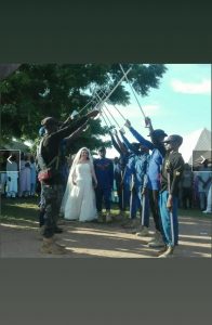 Vigilante Marries Pretty Norwegian (photos)