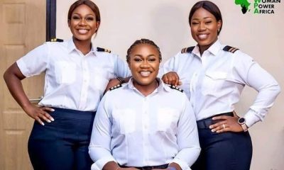 Meet - Three Ondo State-born sisters who are all Pilots.