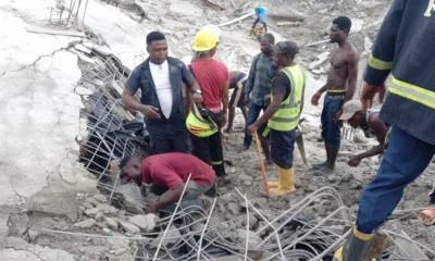 BREAKING: Four-Storey Building Collapses In Abuja