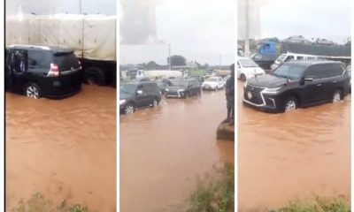 Obaseki Opens Up On Trending Video Of Trapped Convoy In Flood