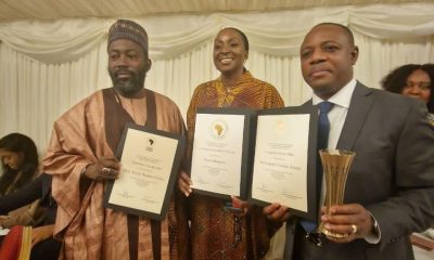 Ex-Kaduna Speaker receives UK Parliament's 13th African Achievers Award