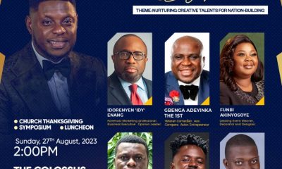 Idy Enang, Gbenga Adeyinka the 1st, others for 'The Dotun Adesua Symposium