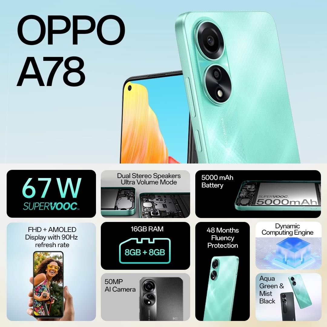 Why you should get the all new OPPO A78 device