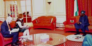 President Tinubu Tasks U.S Envoy On Defence OG Democracy