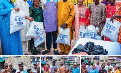 Kolawole Ajibade Oyekan Foundation Distributes 400 Assorted Food Items Packs To Lagos Island Residents 