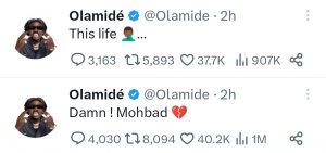 Davido, Olamide, Others Mourn Mohbad