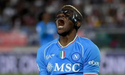 Serie A: Oliseh advises Osimhen to quit Napoli over TikTok video