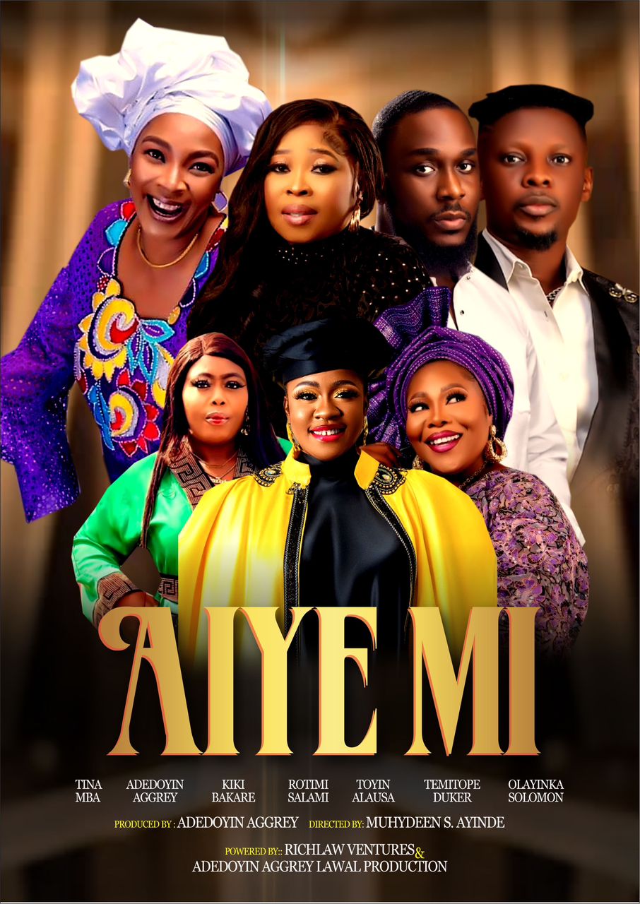 Popular actress, Doyin Aggrey sets to hit movie screens with 'Aiye Mi'