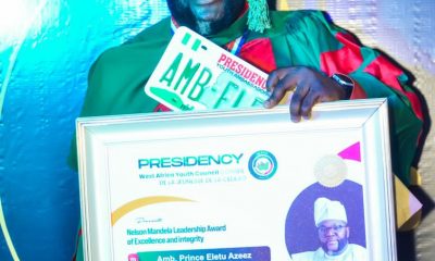 Amb Prince Eletu Azeez: The Epitome of Excellence in ECOWAS Youth Leadership