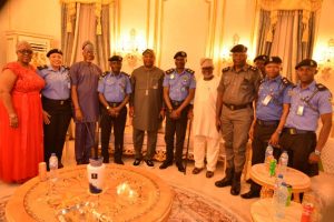 Ogun CP Visits Aare Adetola EmmanuelKing, Commends PCRC’s Role In Combating Crimes
