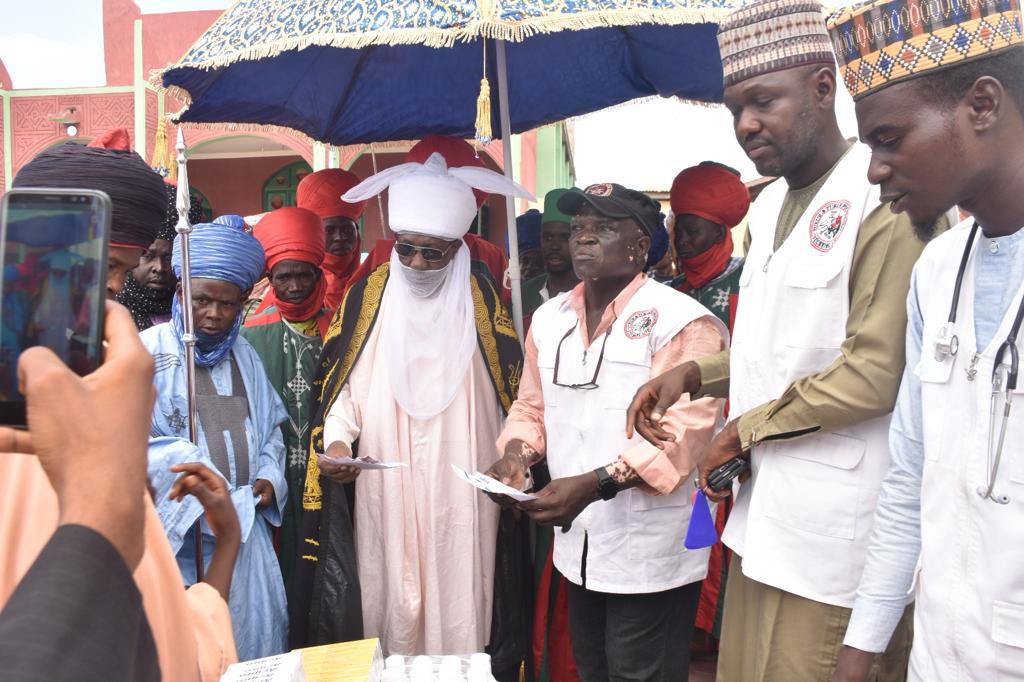 Buratai Sends Delegation to Condole Emir of Karaye and Conducts Medical Outreach