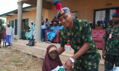 NDA Commandant Donates School Uniforms to Afaka Community Orphans and Pledges More Community Development