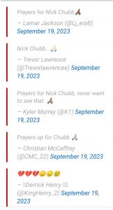 Social media responds to Browns RB Nick Chubb's injury