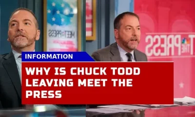 Real Reasons Chuck Todd Is Leaving Meet The Press