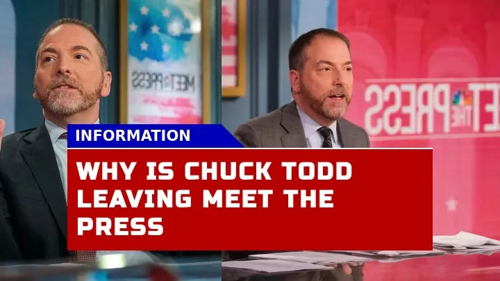 Real Reasons Chuck Todd Is Leaving Meet The Press