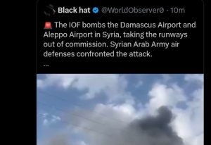 Israel Strikes 2 Airports In Syria, Say Reports, Air Defence Activated

Israeli strikes have repeatedly caused the grounding of flights at the airports in Aleppo and the capital Damascus, both of which are controlled by the government of war-torn Syria.

Israeli strikes targeted Syria's two main airports on Thursday, Syrian state television said, in the first such attack since a Hamas assault on Israel at the weekend triggered fierce fighting.

"Israeli aggression targets Damascus and Aleppo airports," the state television reported on the messaging app Telegram, without providing additional details.

According to reports, Israel's airstrikes hit runways of Syria's airports in the already war-ravaged cities, activating the country's air defence systems.

All flights in and out of Syria have been cancelled, the reports added.

Israeli strikes have repeatedly caused the grounding of flights at the airports in Aleppo and the capital Damascus, both of which are controlled by the government of war-torn Syria.

The latest strikes came as Hamas and Israel traded heavy fire for a sixth day after hundreds of Hamas gunmen stormed across the Gaza border into Israel on Saturday and killed more than 1,000 civilians.

They also came as US Secretary of State Antony Blinken visited Israel, and hours after Iranian President Ebrahim Raisi, in a telephone call with his Syrian counterpart Bashar al-Assad, called on Arab and Islamic countries to cooperate in confronting Israel.

During more than a decade of war in Syria, Israel has launched hundreds of air strikes on its northern neighbour, primarily targeting Iran-backed forces and Hezbollah fighters as well as Syrian army positions.

Israel rarely comments on individual strikes it carries out on Syria, but it has repeatedly said it would not allow its arch-foe Iran, which supports Assad's government, to expand its footprint there.

Iran, which backs Hamas, on Saturday celebrated Hamas' assault on Israel, though it insisted it was not involved in it.