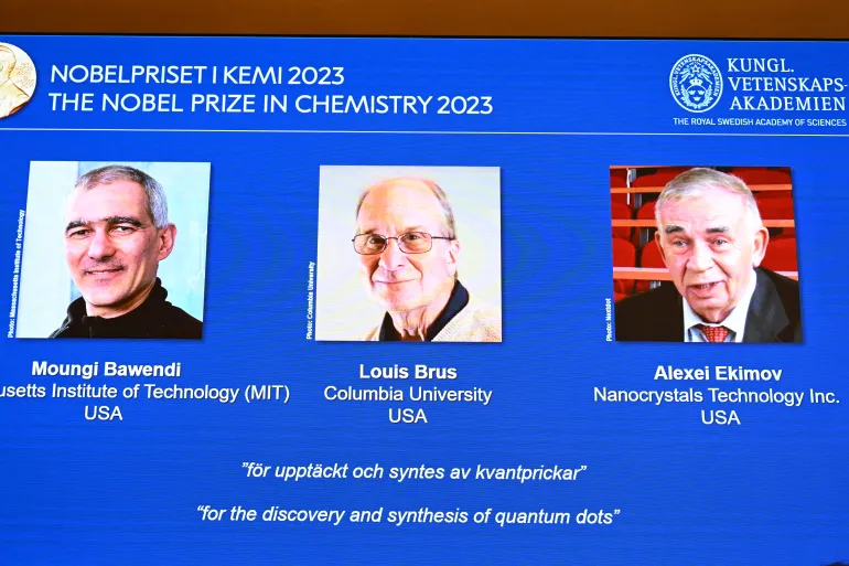 Moungi Bawendi, Louis Brus and Alexei Ekimov win Nobel Prize in Chemistry