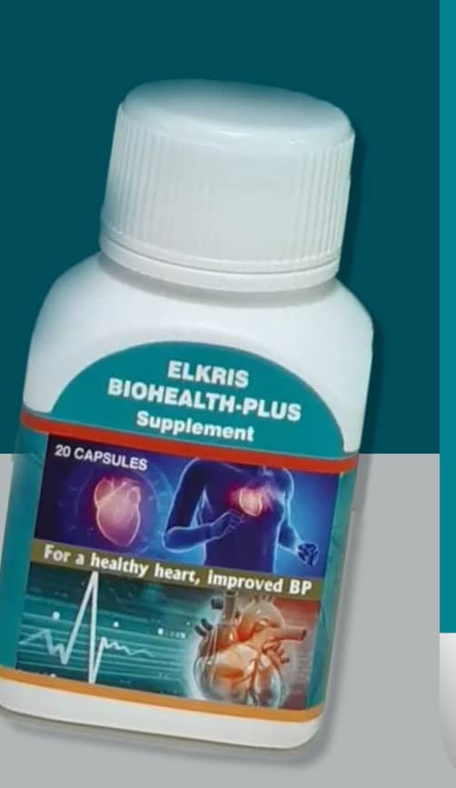 ELKRIS ANTI- HIGH BLOOD PRESSURE ORGANIC SUPPLEMENT ENTERS NIGERIAN MARKET