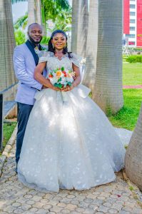 Solemnization of Holy Matrimony: Kingsley Agboola Joined With Heartthrob, Christiana in Abuja