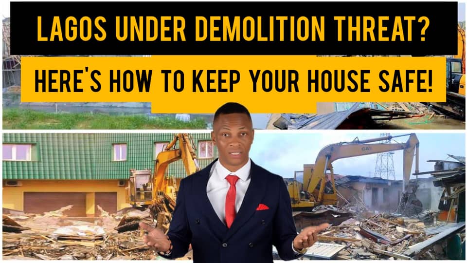 RECOMMENDATIONS ON HOW TO AVOID BUILDING DEMOLITION IN LAGOS BY DENNIS ISONG