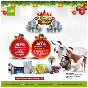 New Year Resolution: Take Advantage of the Adron Homes ‘Lemon Friday Promo’ Massive Discount 