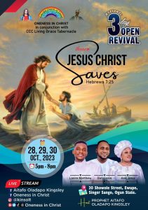 Prophet Kingsley Announces Three Days Power Packed Crusade 